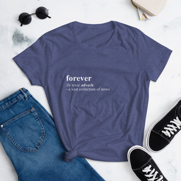 Forever - a vast collection of nows t-shirt