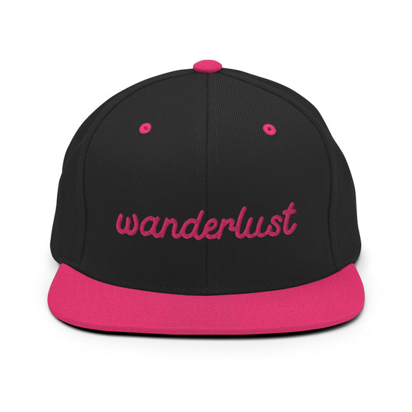 Wanderlust Snapback Hat