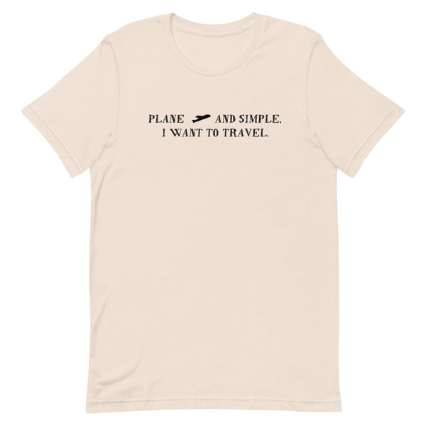 Plane and simple - Traveler T-Shirt